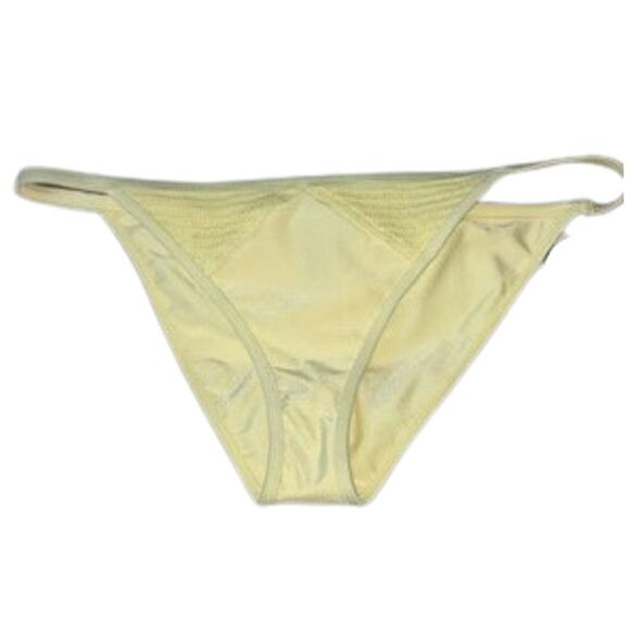 2 For $5 Sale NWOT PacSun LA Hearts Playa String Bikini Bottom Yellow Size Large - Picture 11 of 12